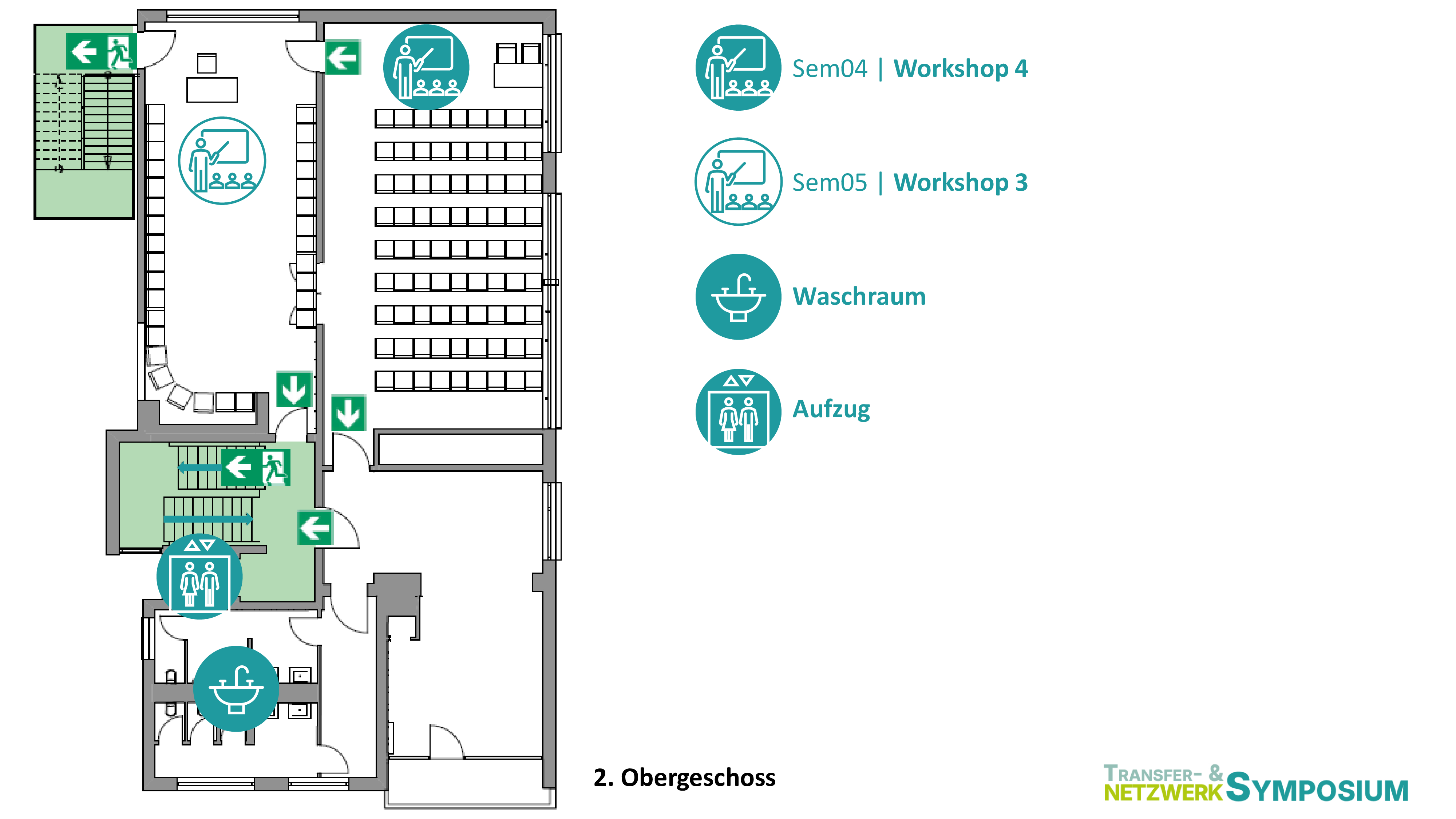 Transfer- und Netzwerksymposium 2025 - Lageplan 3